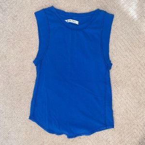 We The Free Royal Blue Tank Top